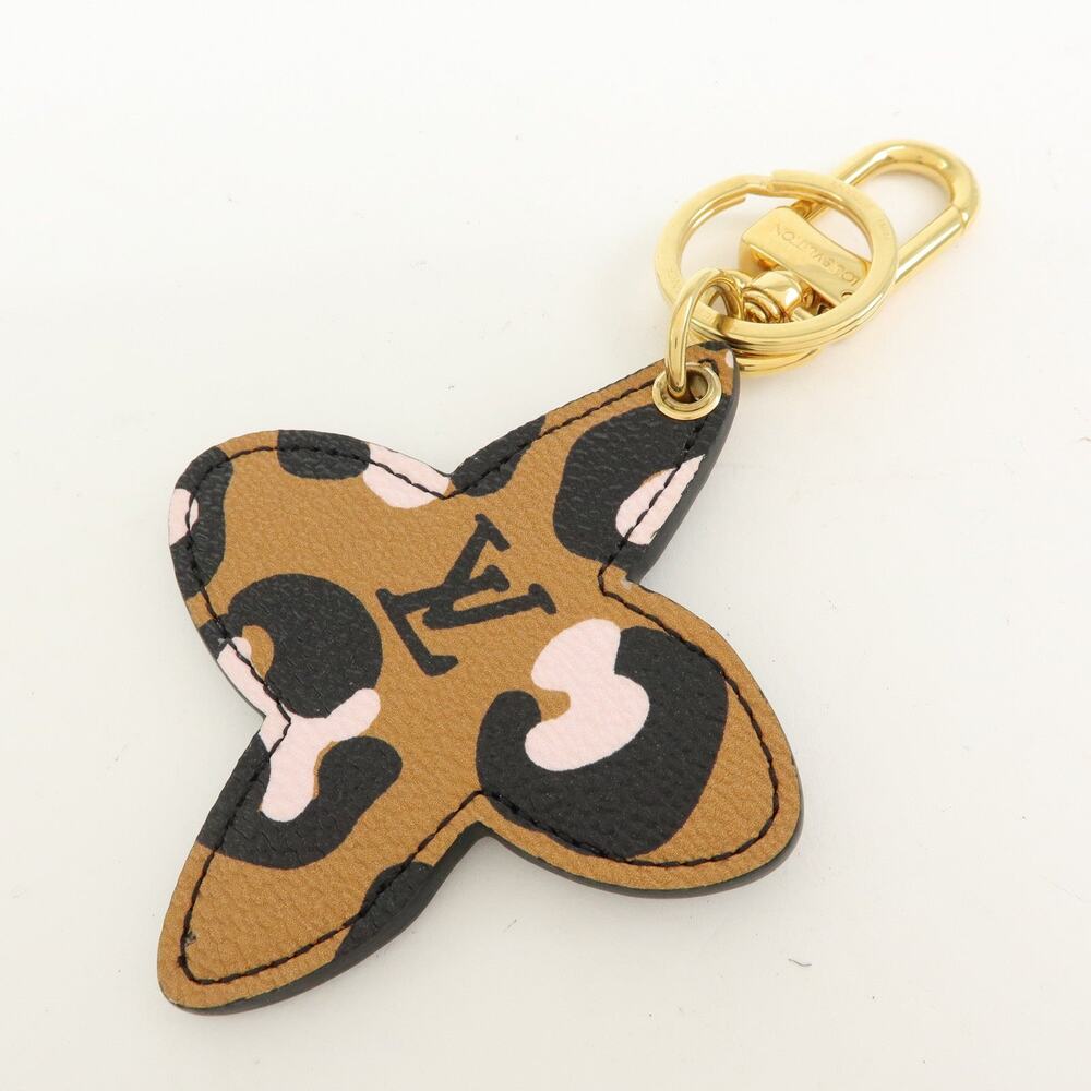 7411 - Louis Vuitton Illustre Wild At Heart Bag Charm Key Ring
